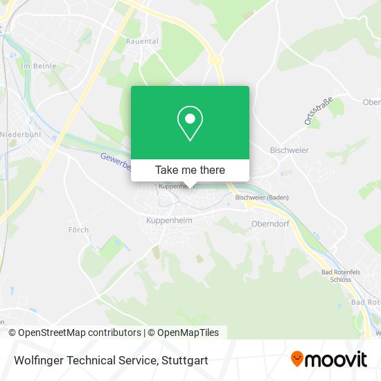 Карта Wolfinger Technical Service