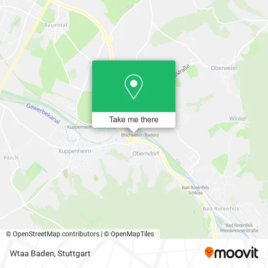 Карта Wtaa Baden