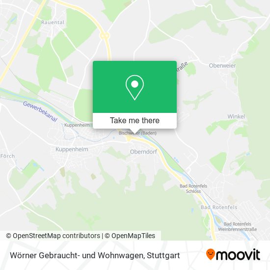 Wörner Gebraucht- und Wohnwagen map