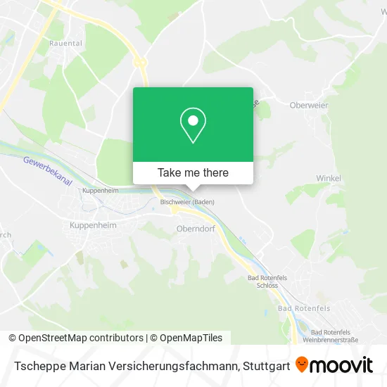 Карта Tscheppe Marian Versicherungsfachmann
