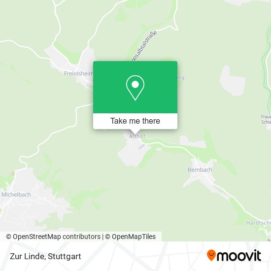 Карта Zur Linde
