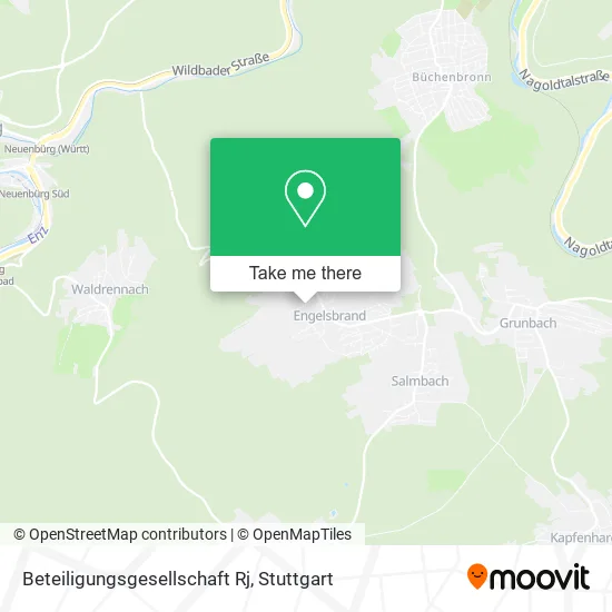 Карта Beteiligungsgesellschaft Rj