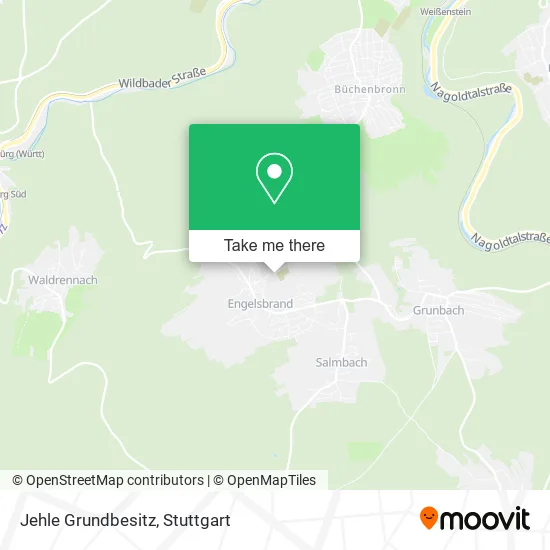 Карта Jehle Grundbesitz