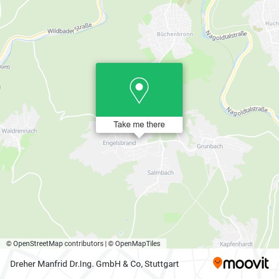 Dreher Manfrid Dr.Ing. GmbH & Co map