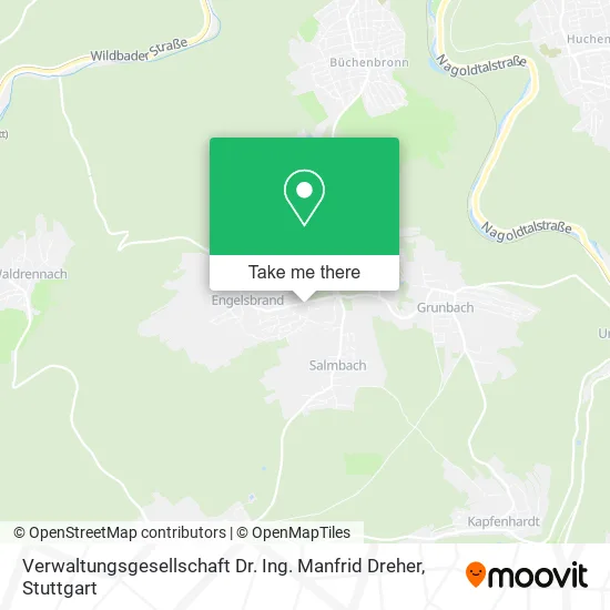 Карта Verwaltungsgesellschaft Dr. Ing. Manfrid Dreher
