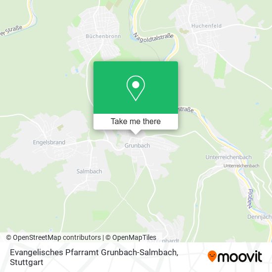 Evangelisches Pfarramt Grunbach-Salmbach map