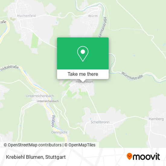 Карта Krebiehl Blumen