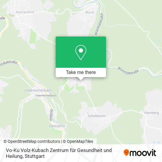 Карта Vo-Ku Volz-Kubach Zentrum für Gesundheit und Heilung