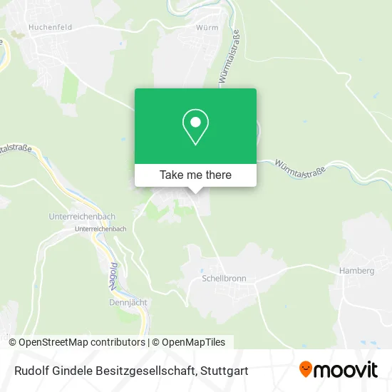 Карта Rudolf Gindele Besitzgesellschaft