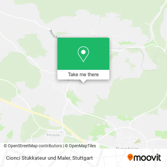 Карта Cionci Stukkateur und Maler