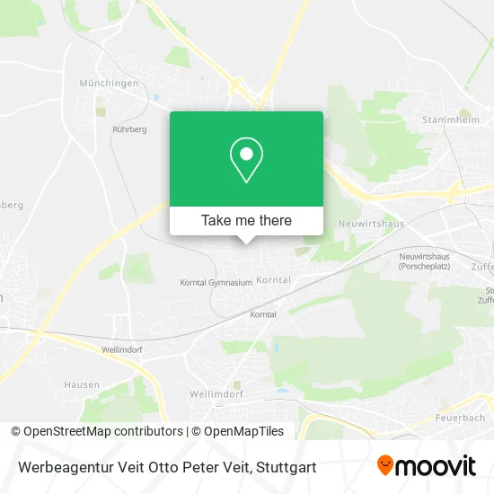 Карта Werbeagentur Veit Otto Peter Veit