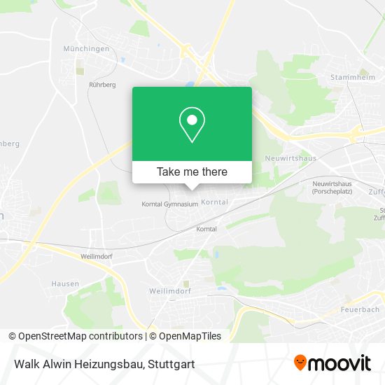 Карта Walk Alwin Heizungsbau