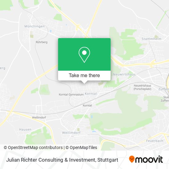 Julian Richter Consulting & Investment map