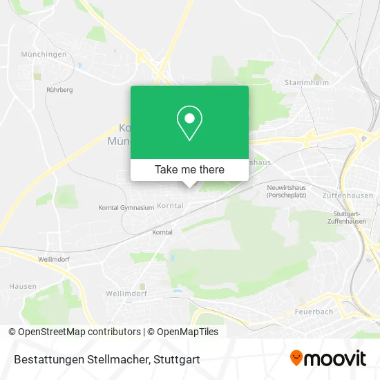Карта Bestattungen Stellmacher