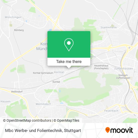 Mbc Werbe- und Folientechnik map
