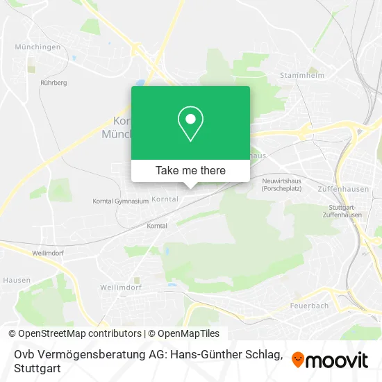 Карта Ovb Vermögensberatung AG: Hans-Günther Schlag