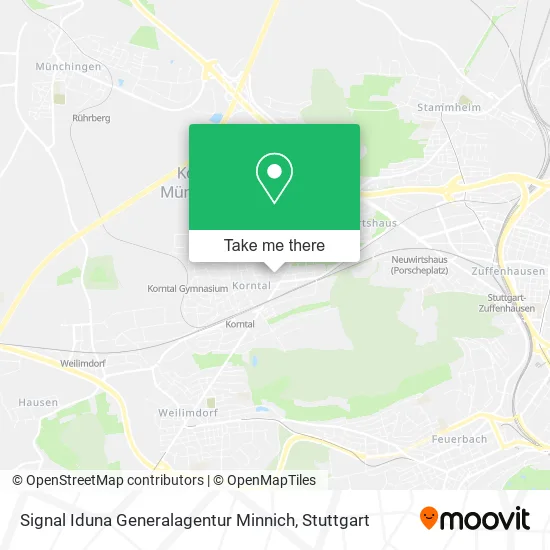 Карта Signal Iduna Generalagentur Minnich