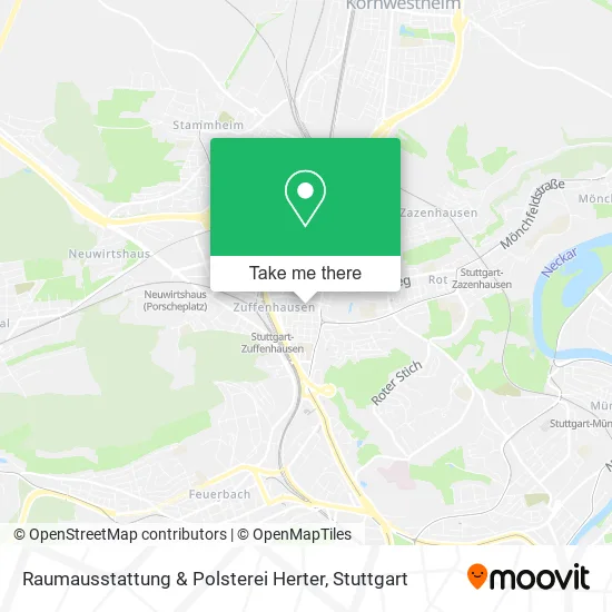 Карта Raumausstattung & Polsterei Herter