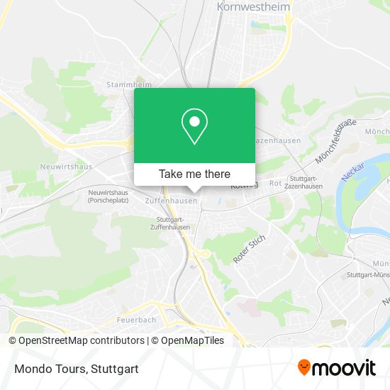 Карта Mondo Tours