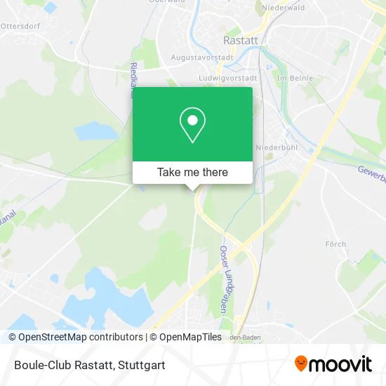 Карта Boule-Club Rastatt