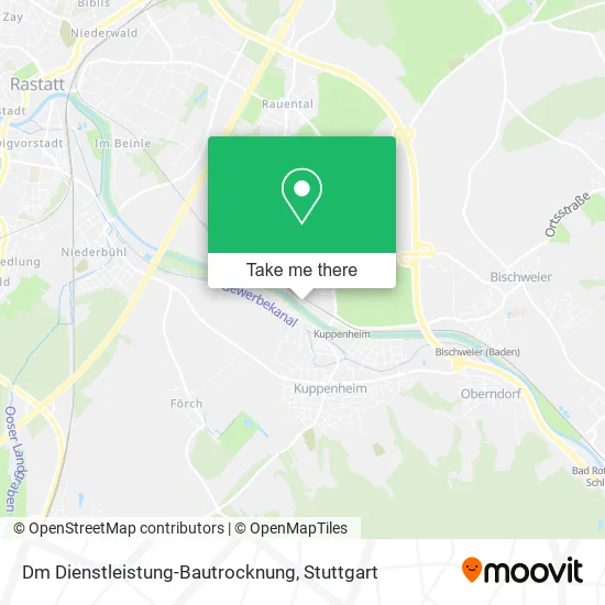 Карта Dm Dienstleistung-Bautrocknung