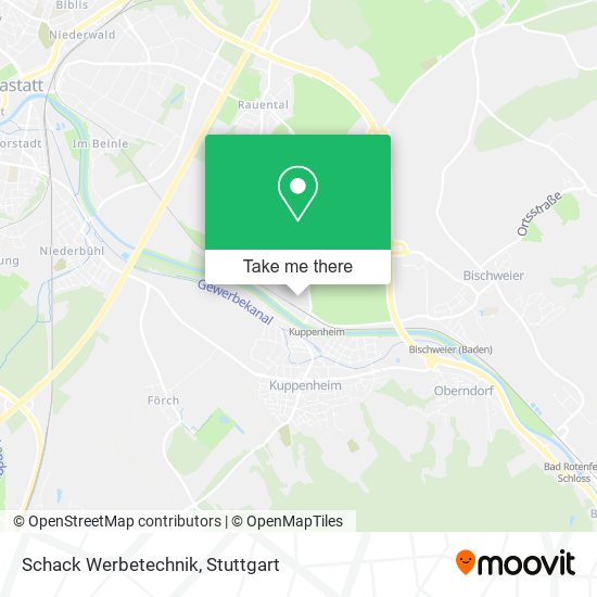 Schack Werbetechnik map