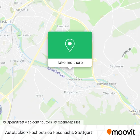Карта Autolackier- Fachbetrieb Fassnacht