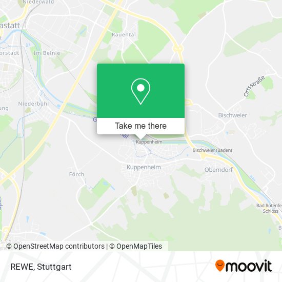 REWE map