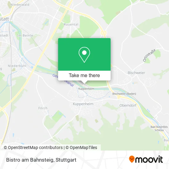 Карта Bistro am Bahnsteig