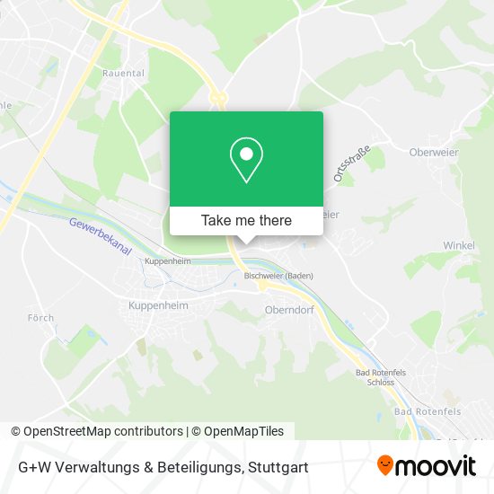 G+W Verwaltungs & Beteiligungs map