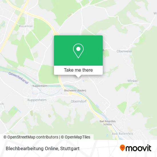 Карта Blechbearbeitung Online