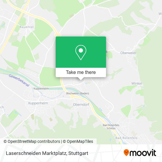 Laserschneiden Marktplatz map