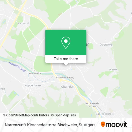 Карта Narrenzunft Kirschedestorre Bischweier
