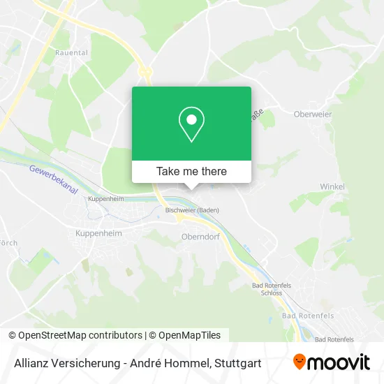 Карта Allianz Versicherung - André Hommel