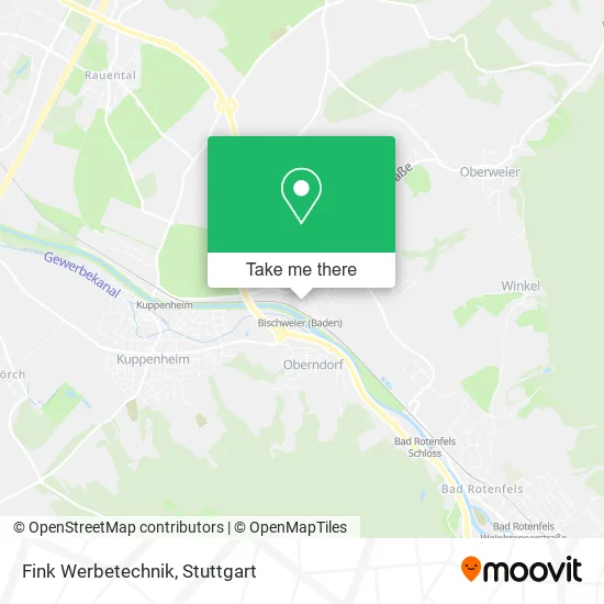 Карта Fink Werbetechnik