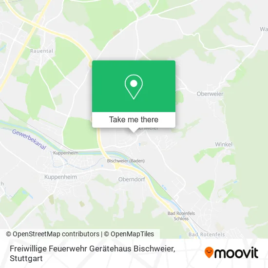 Карта Freiwillige Feuerwehr Gerätehaus Bischweier