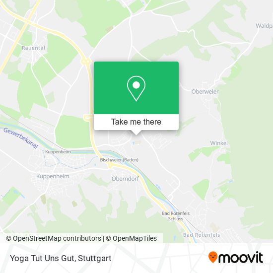 Yoga Tut Uns Gut map