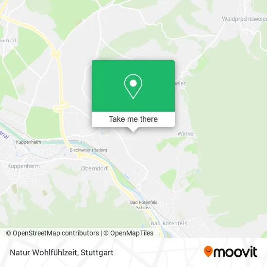 Карта Natur Wohlfühlzeit