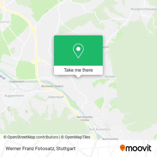 Карта Werner Franz Fotosatz