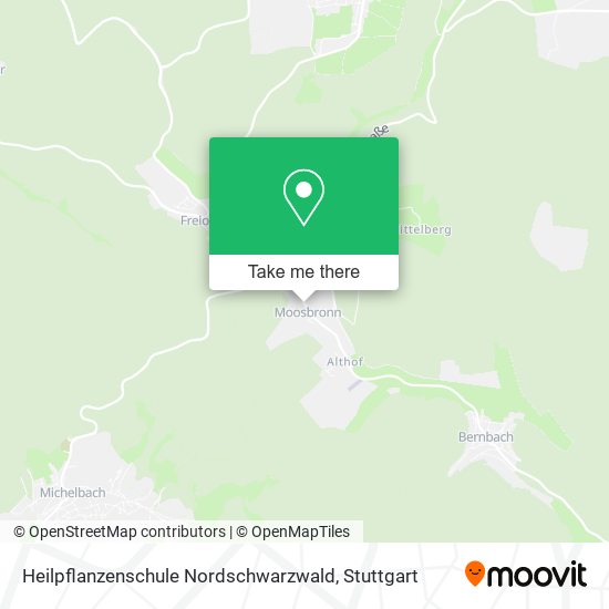 Карта Heilpflanzenschule Nordschwarzwald