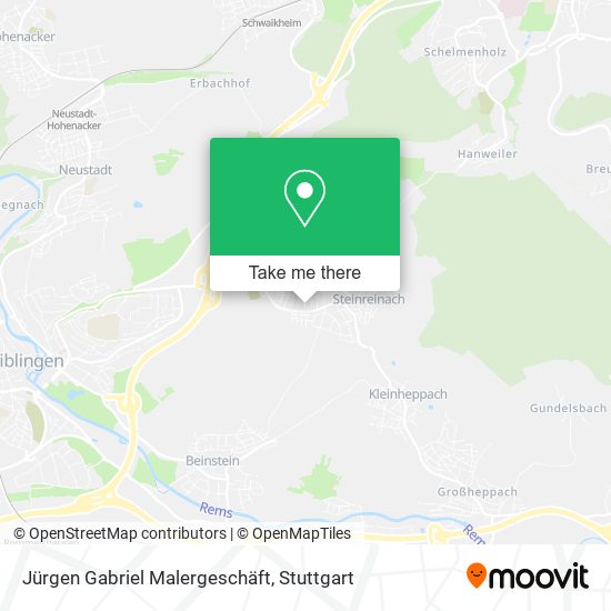 Jürgen Gabriel Malergeschäft map