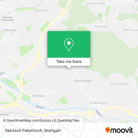 Карта Sekitsch Feketitsch