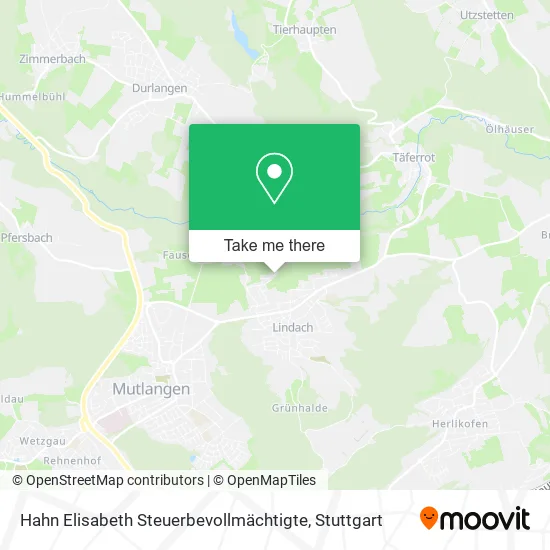 Карта Hahn Elisabeth Steuerbevollmächtigte