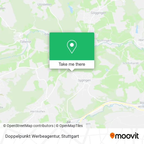 Карта Doppelpunkt Werbeagentur