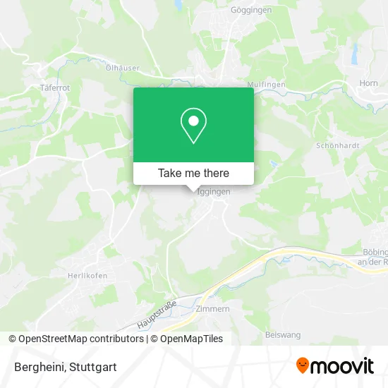 Карта Bergheini