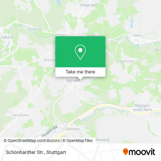 Карта Schönhardter Str.