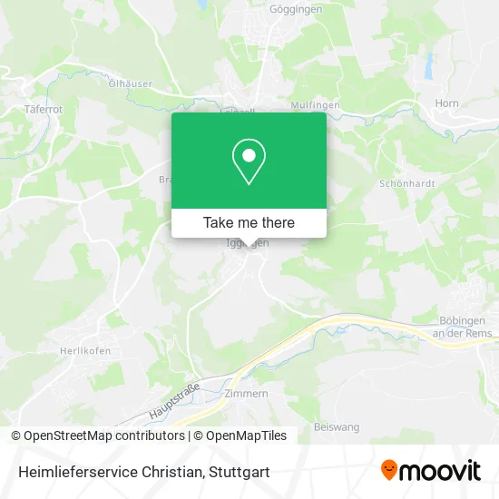 Карта Heimlieferservice Christian