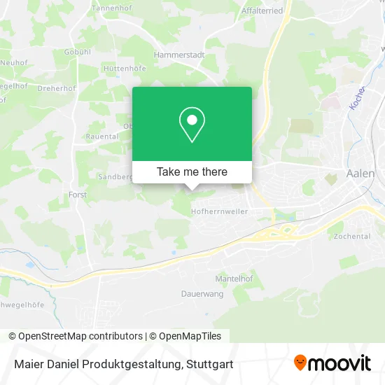 Карта Maier Daniel Produktgestaltung