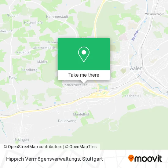 Карта Hippich Vermögensverwaltungs