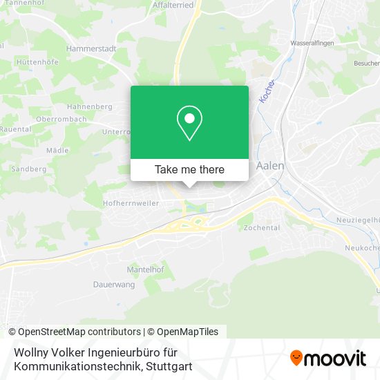 Wollny Volker Ingenieurbüro für Kommunikationstechnik map